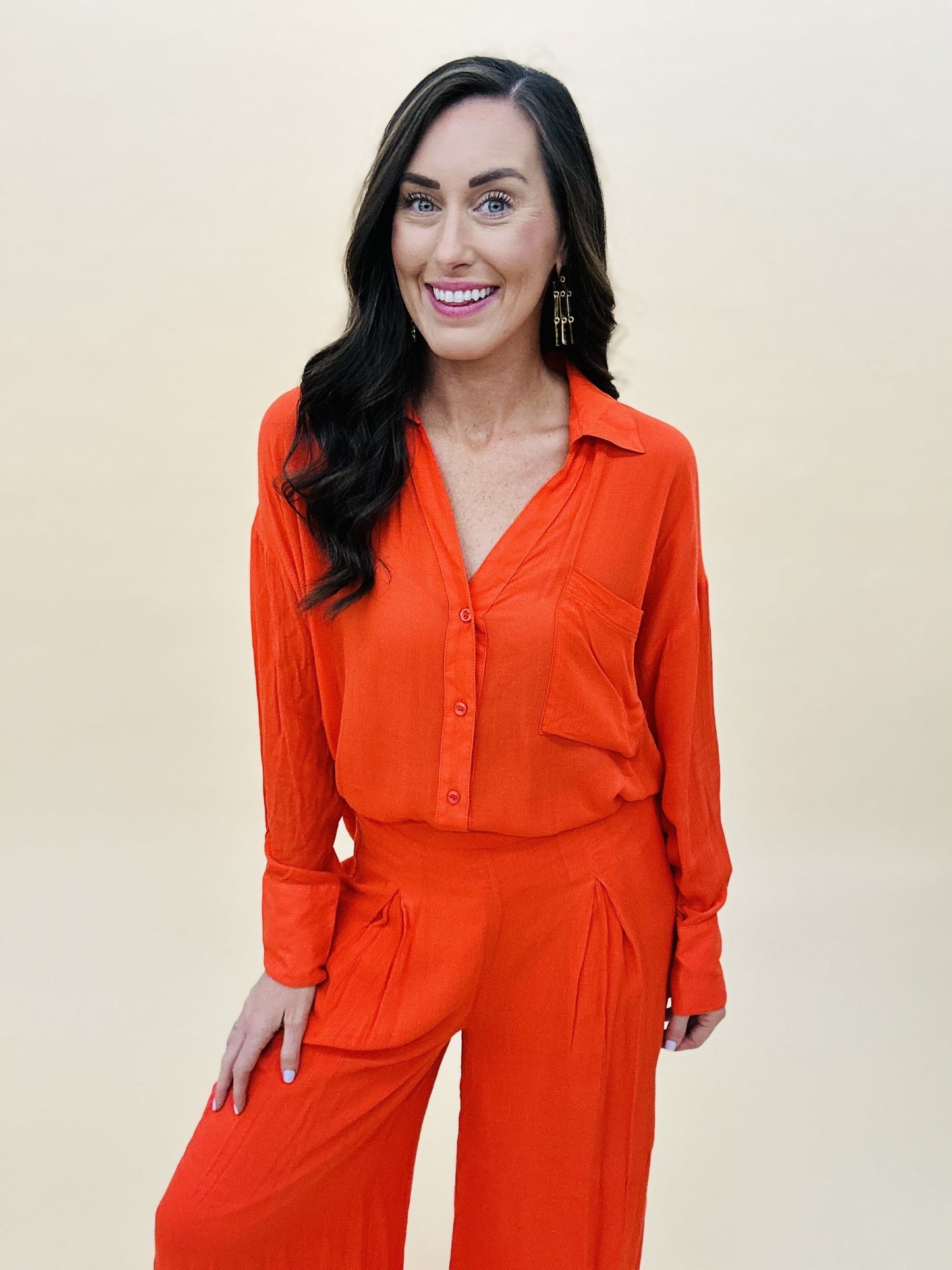 The Woven Wide Leg Pants - 3 Colors/AS