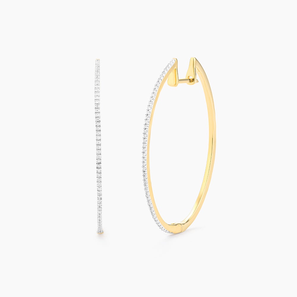 ES Classic Large Hoop Earrings