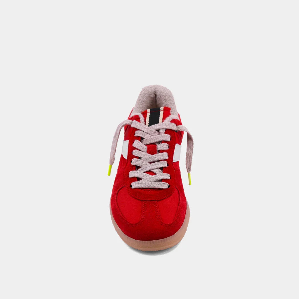 The Red Sylvia Sneakers