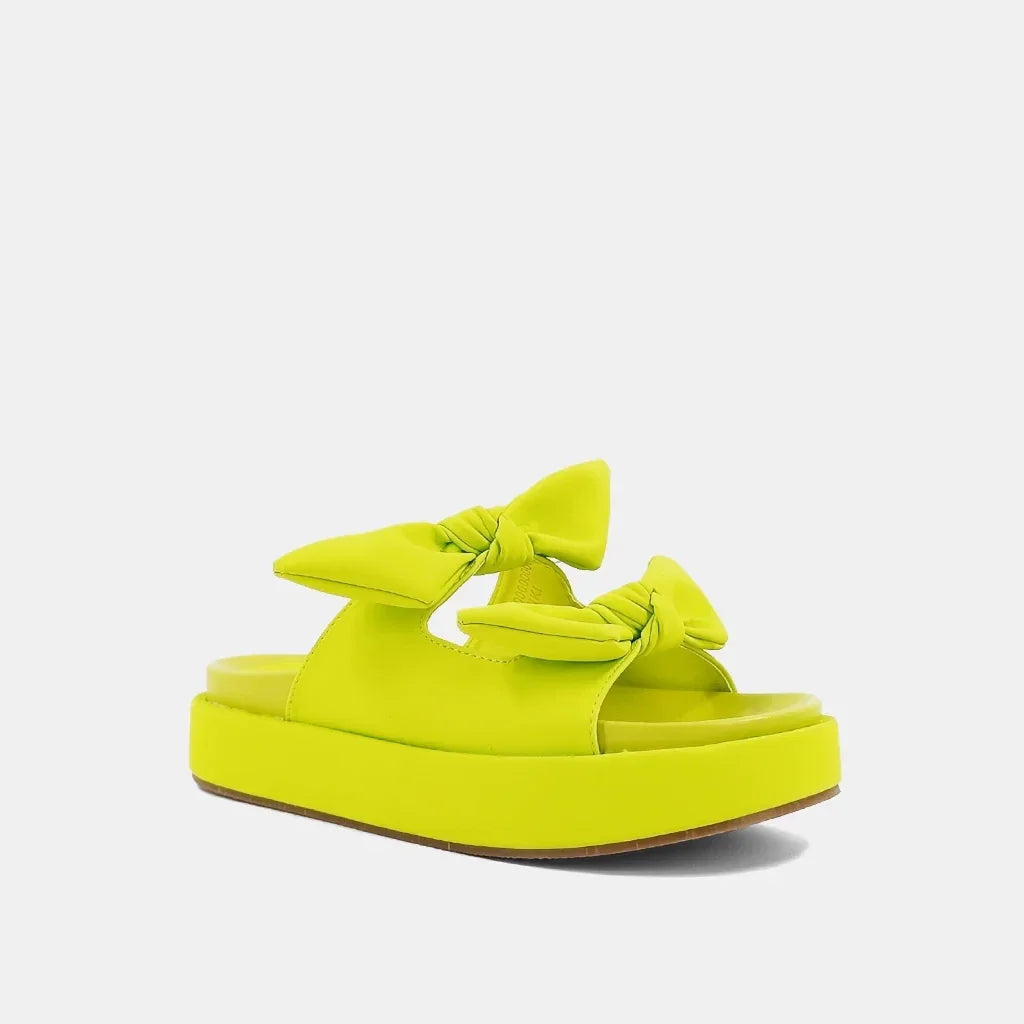 The Lime Kiki Sandal
