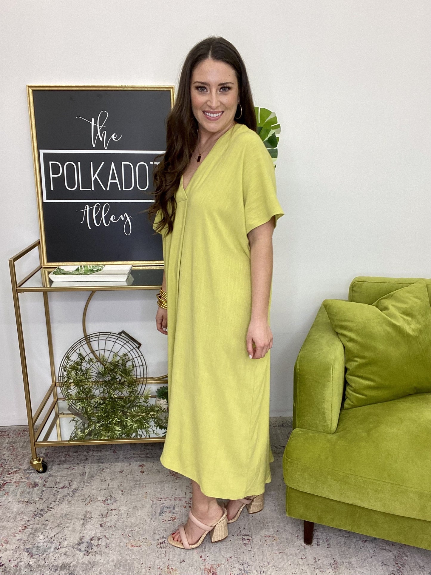 The Tiffany Solid Dress -2 Colors