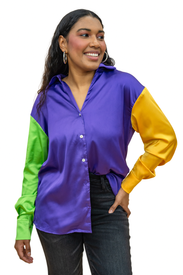 The Mardi Block Top