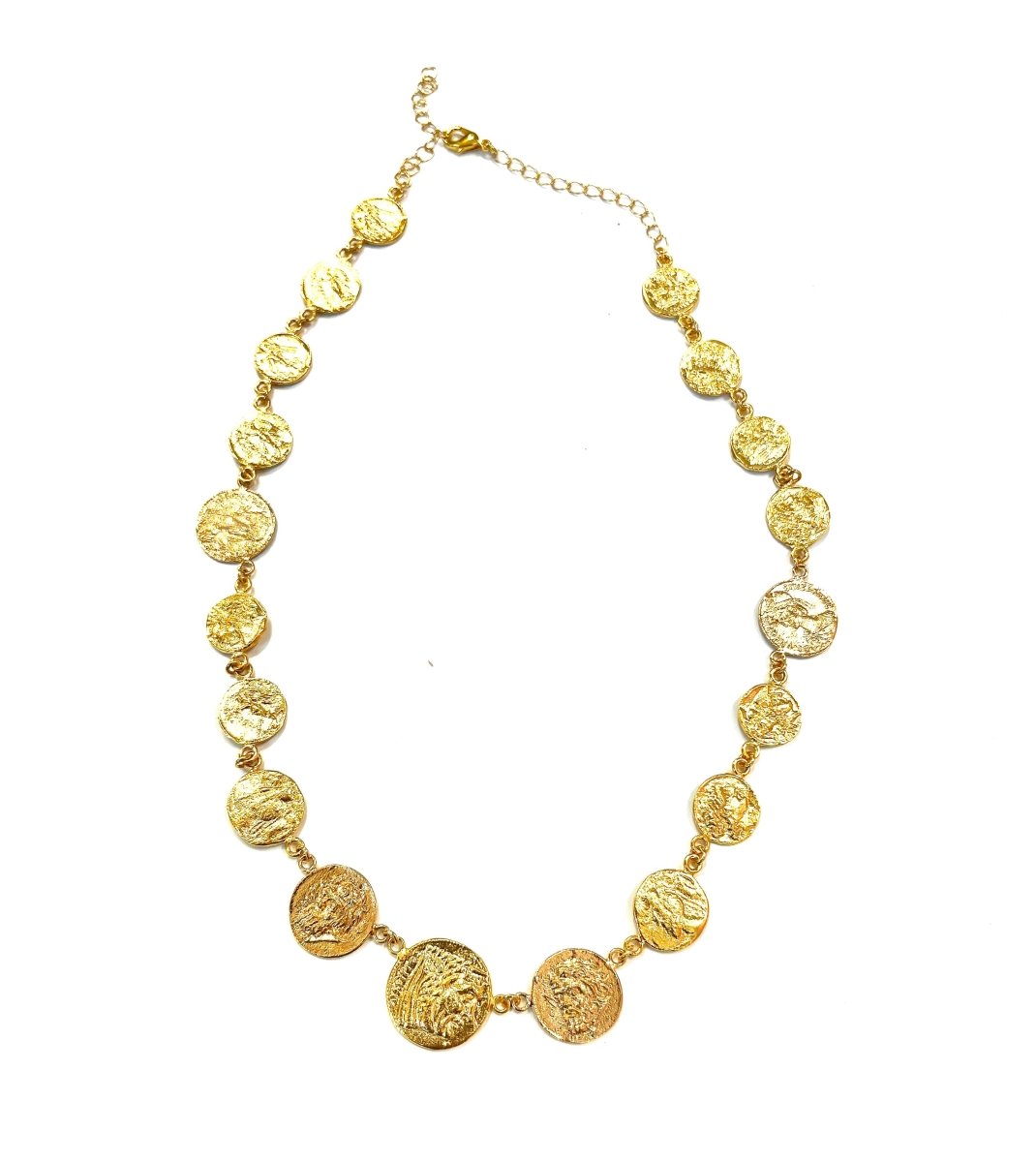 Gilded Coin Necklaces