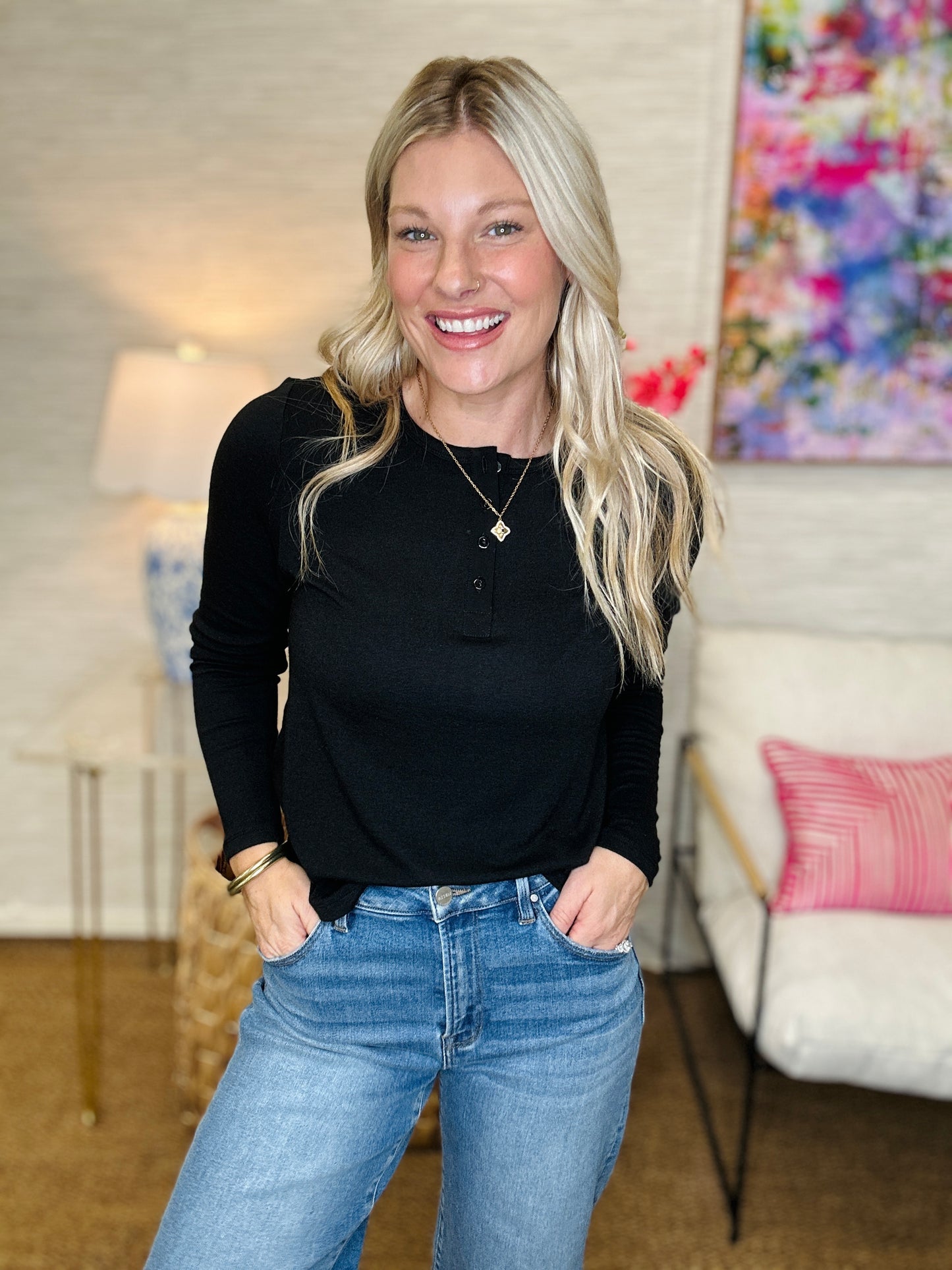 The Casual Henley in 4 Colors