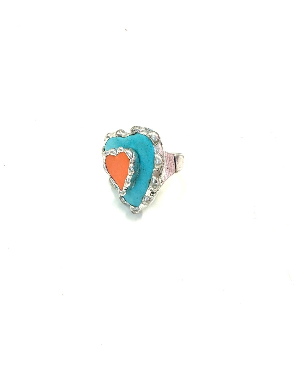 The Bold Heart Ring- 2 Colors