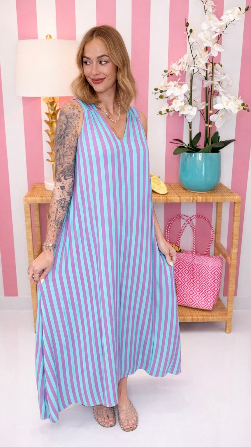 The Jolene Maxi in Purple Rain-AS