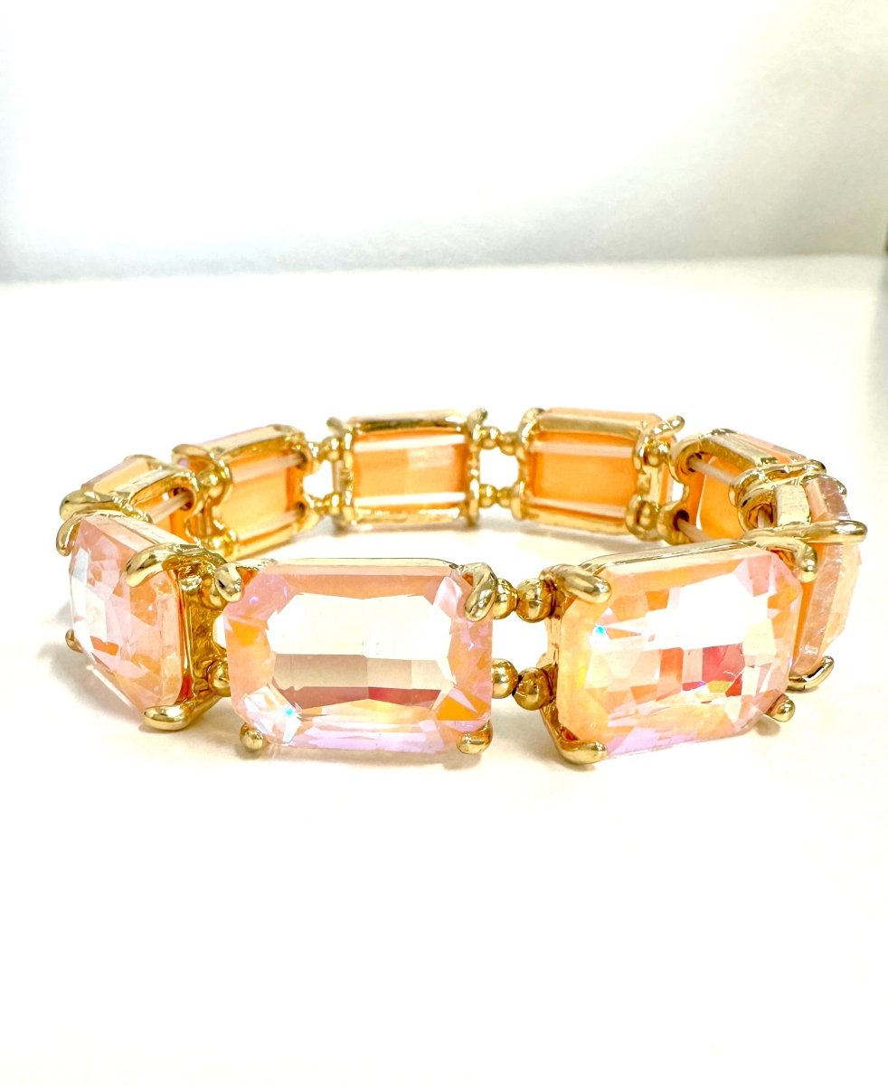 The Crystal Stretch Bracelet- 4 Colors