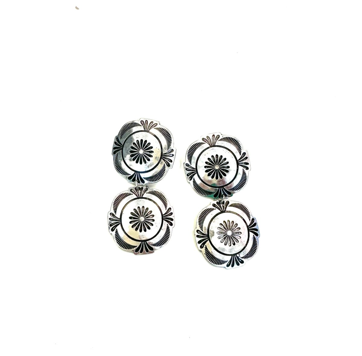The Rose Silver Dangles