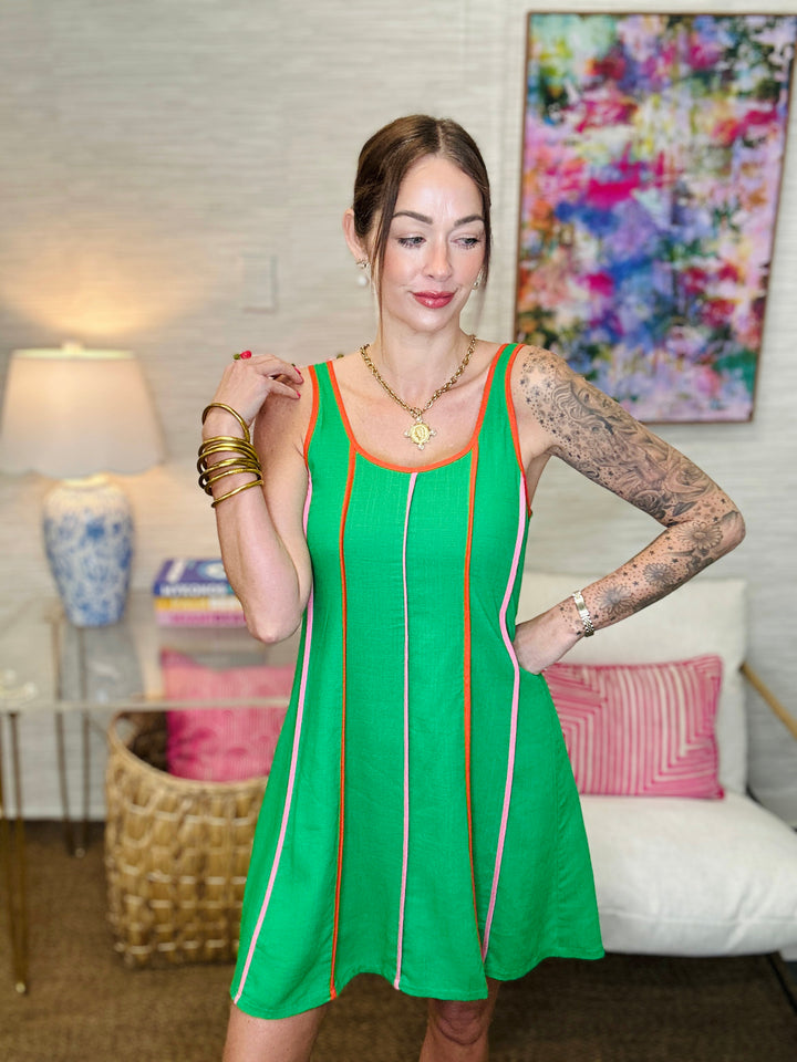 The Green THML Grant Dress
