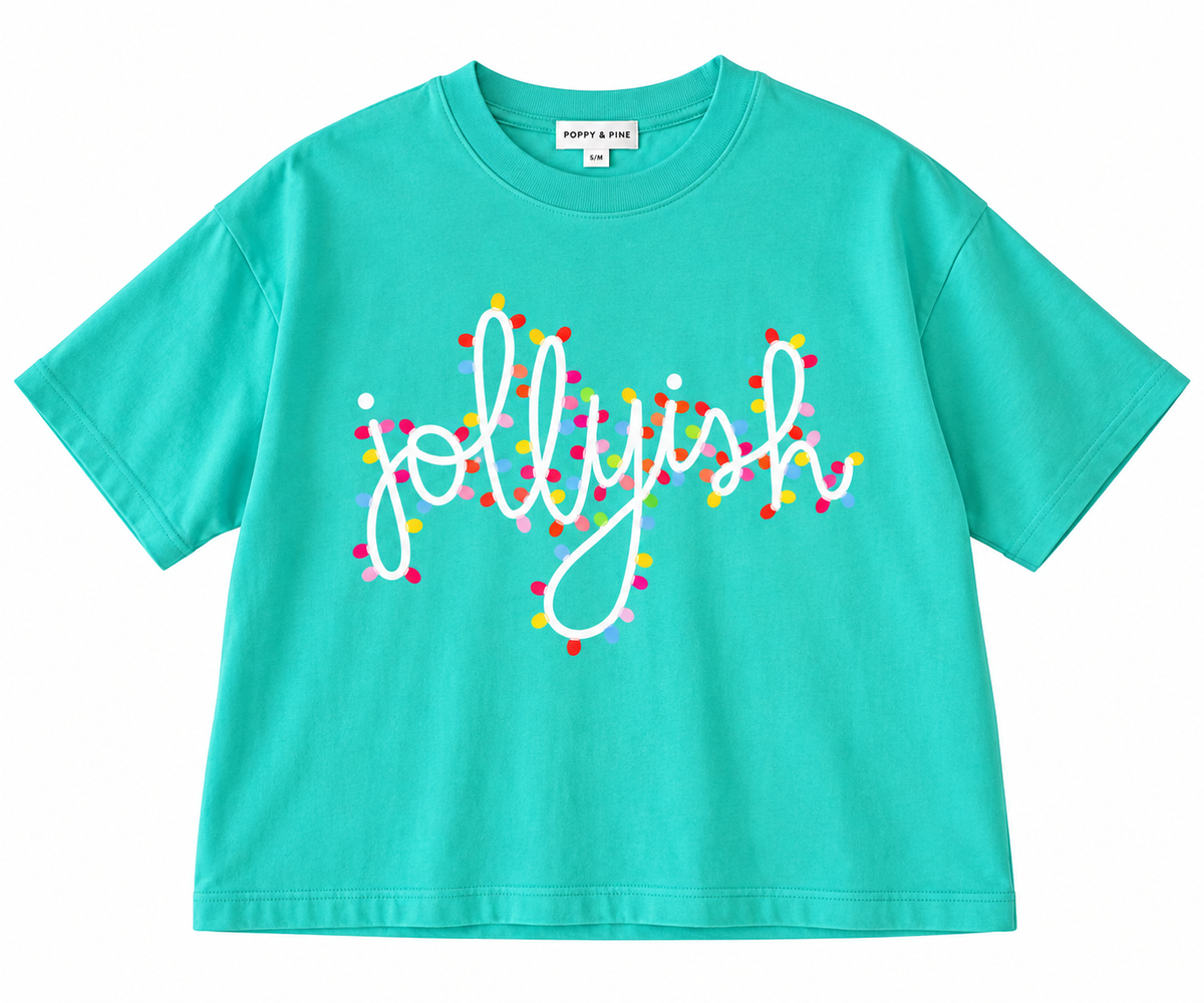 P&P Jollyish Crop Tee
