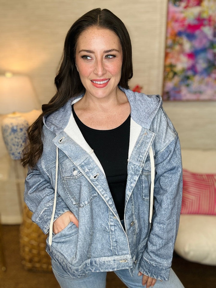 The Denim Hoodie