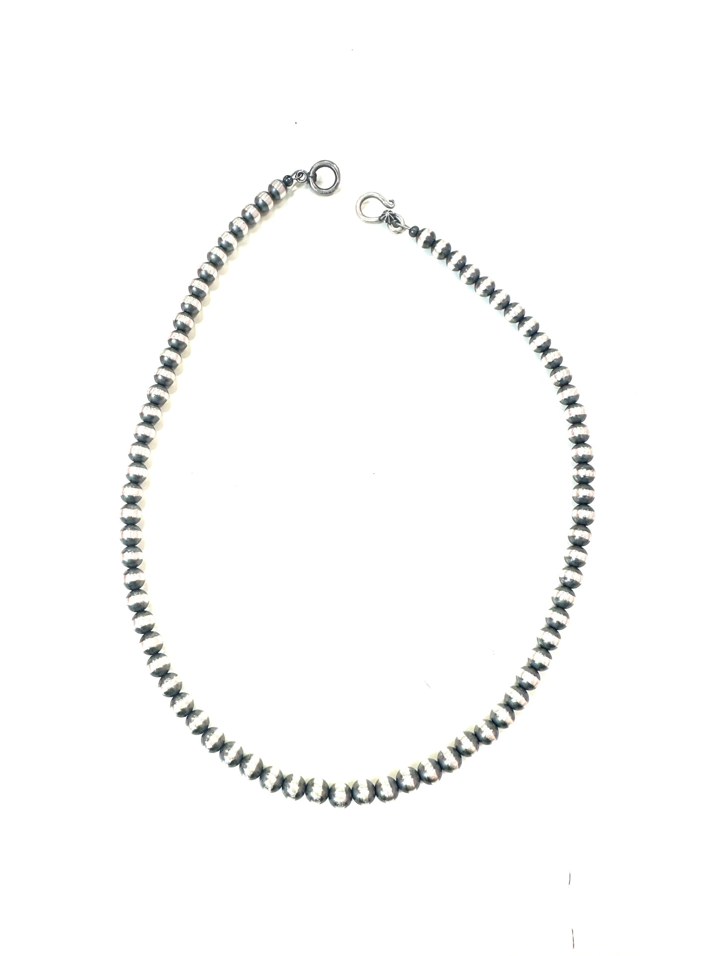 Hook Closure Sterling Pearls 6mm- 3 Lengths