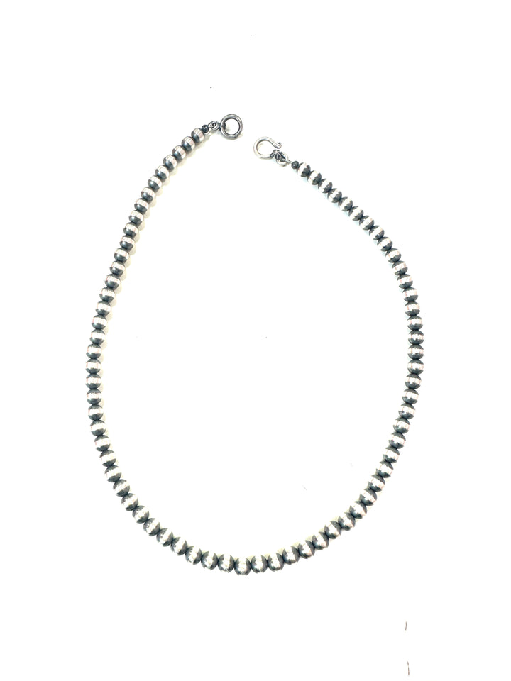 Hook Closure Sterling Pearls 6mm- 3 Lengths