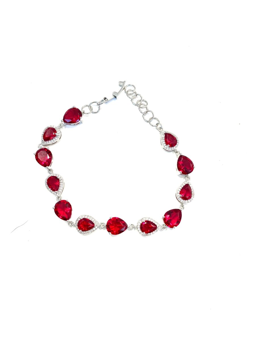 Red Blood Ruby Bracelet