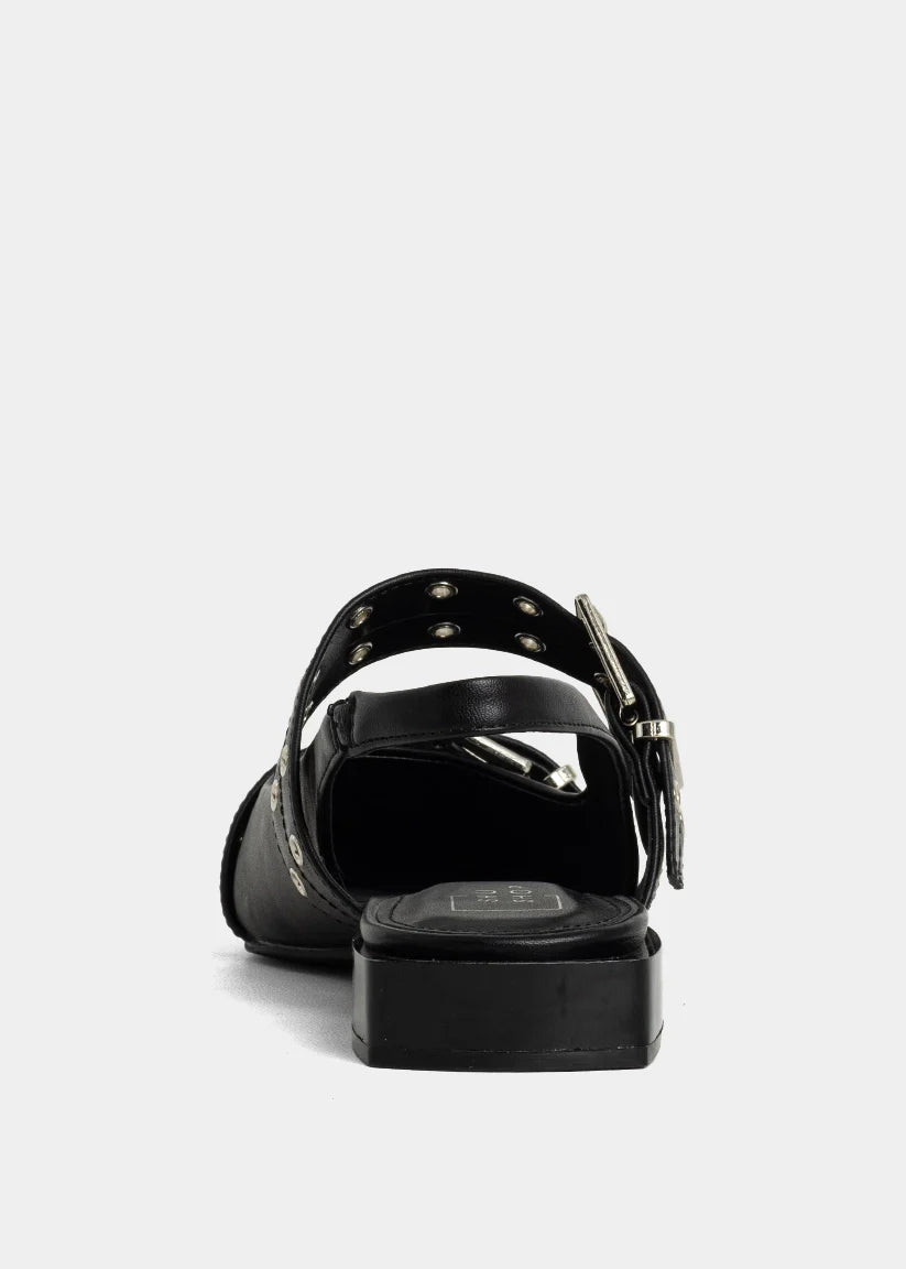 The Angela Flats in Black