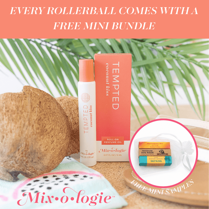 Rollerball Perfume Oil (5 mL) with Free Mini Bundle by Mixologie