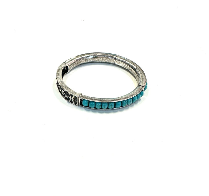 The Bigger Baller Silver Stretch Bracelet