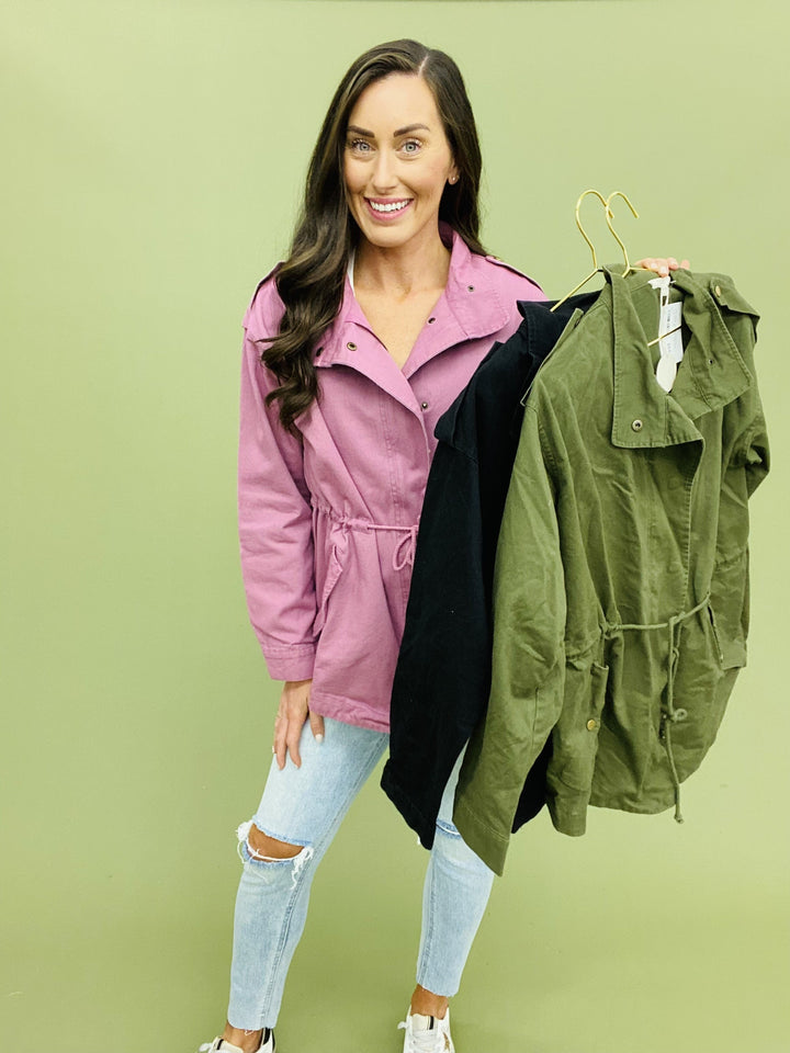 THE Utility Jacket-3 Colors