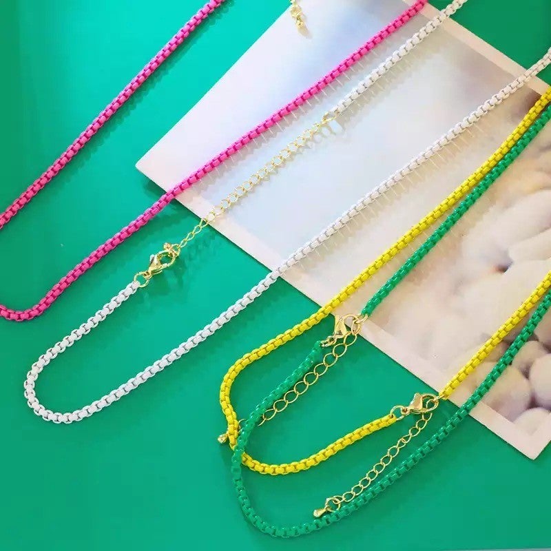 The Candy Chain Necklace-10 Colors