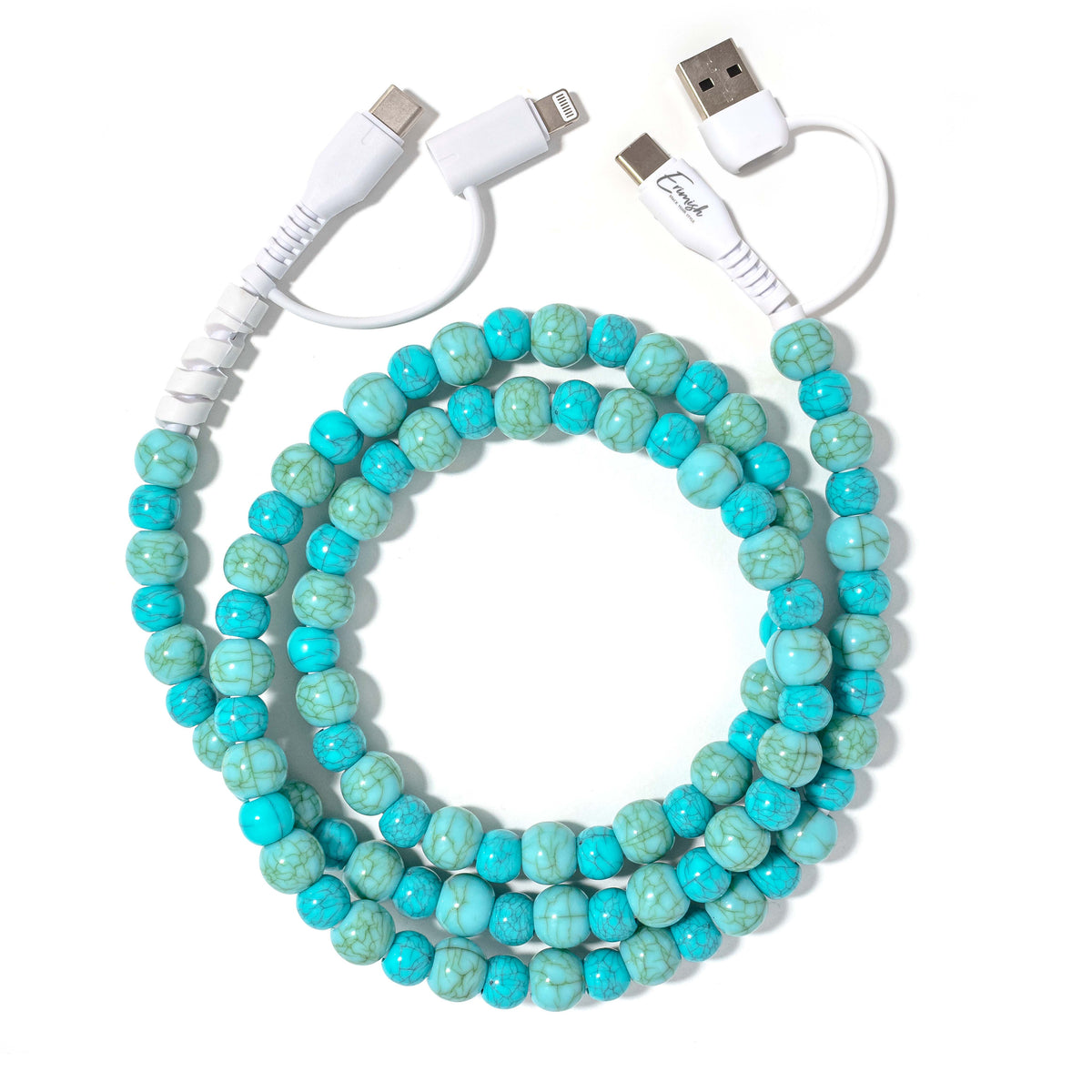 Beaded Phone Charger Capri
