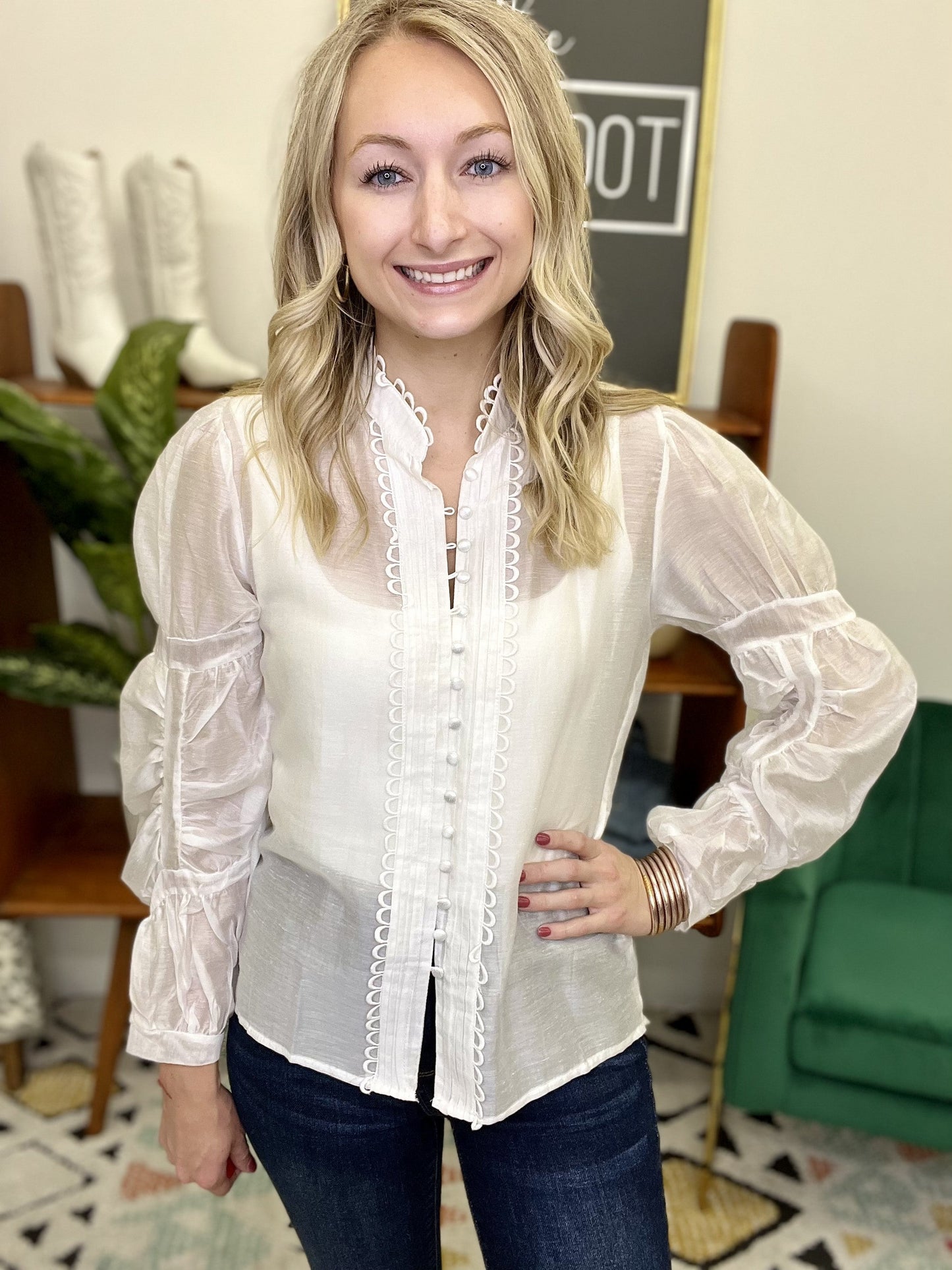 The 1883 Faith Blouse