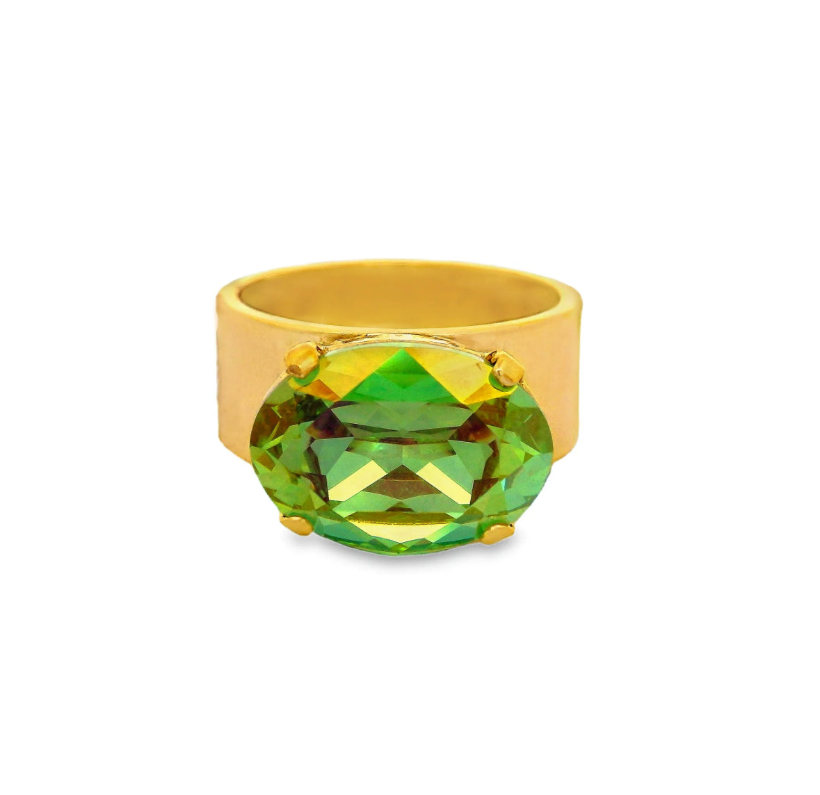 TOVA Solitaire Ring-Oval