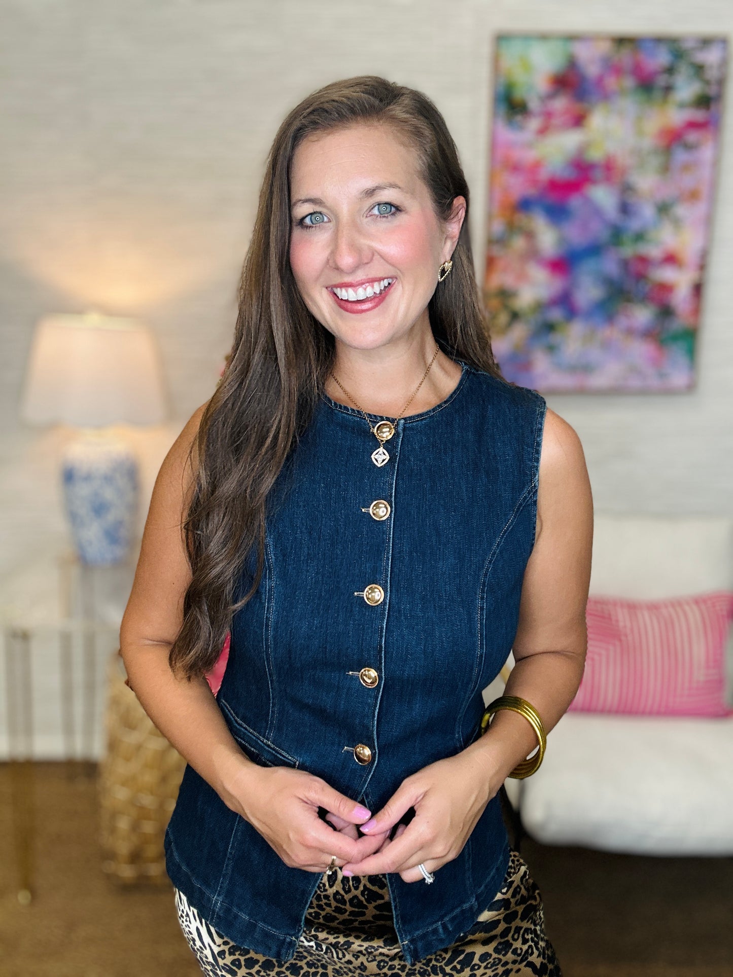The Indigo Vest