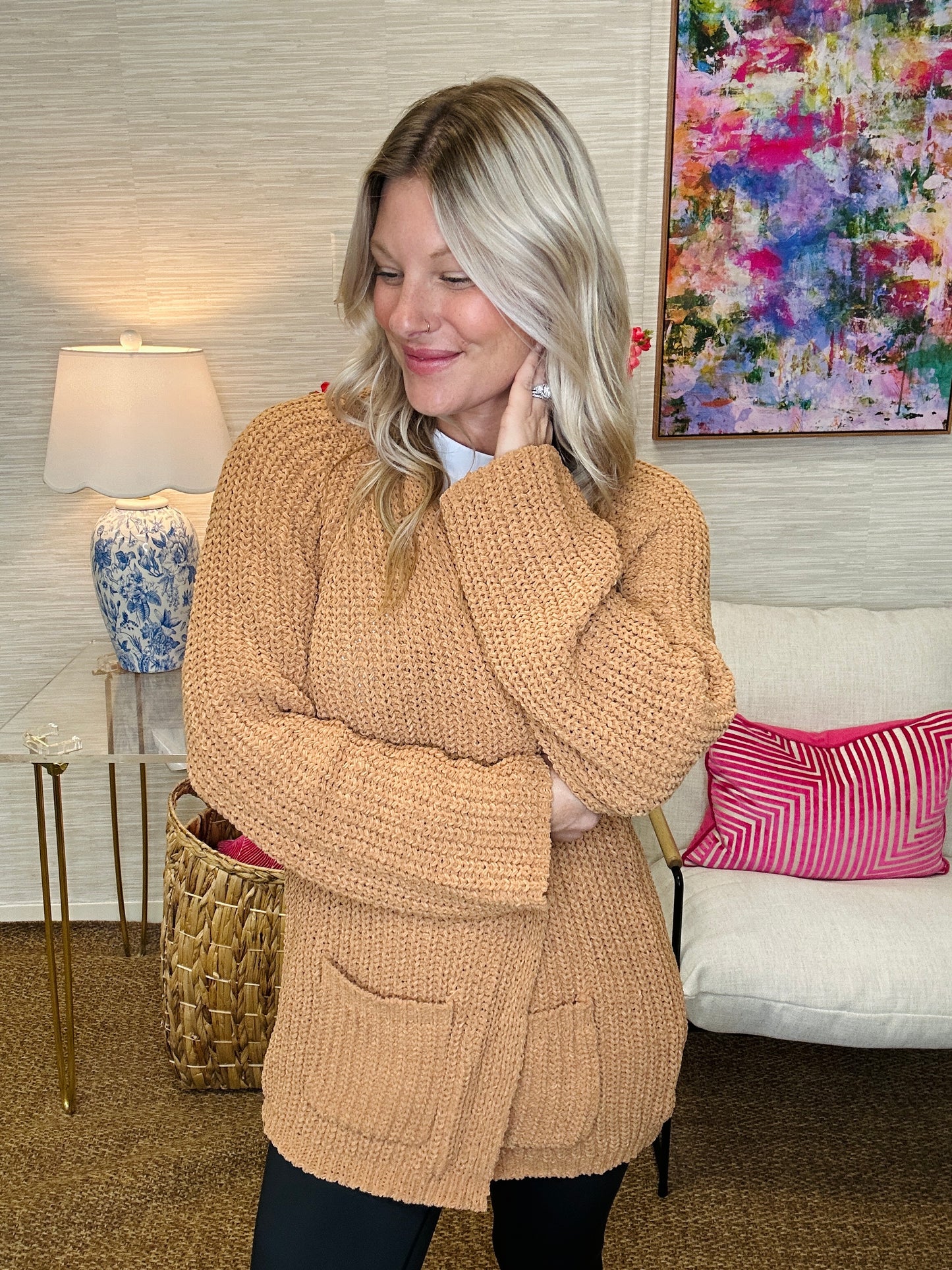 The Chenille Cardigan - 4 Colors