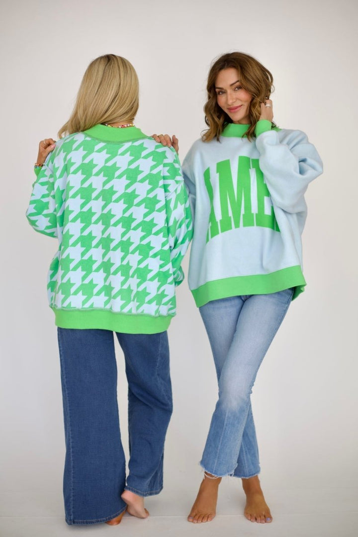 P&P Amen 2-Sided Mock Sweatshirt