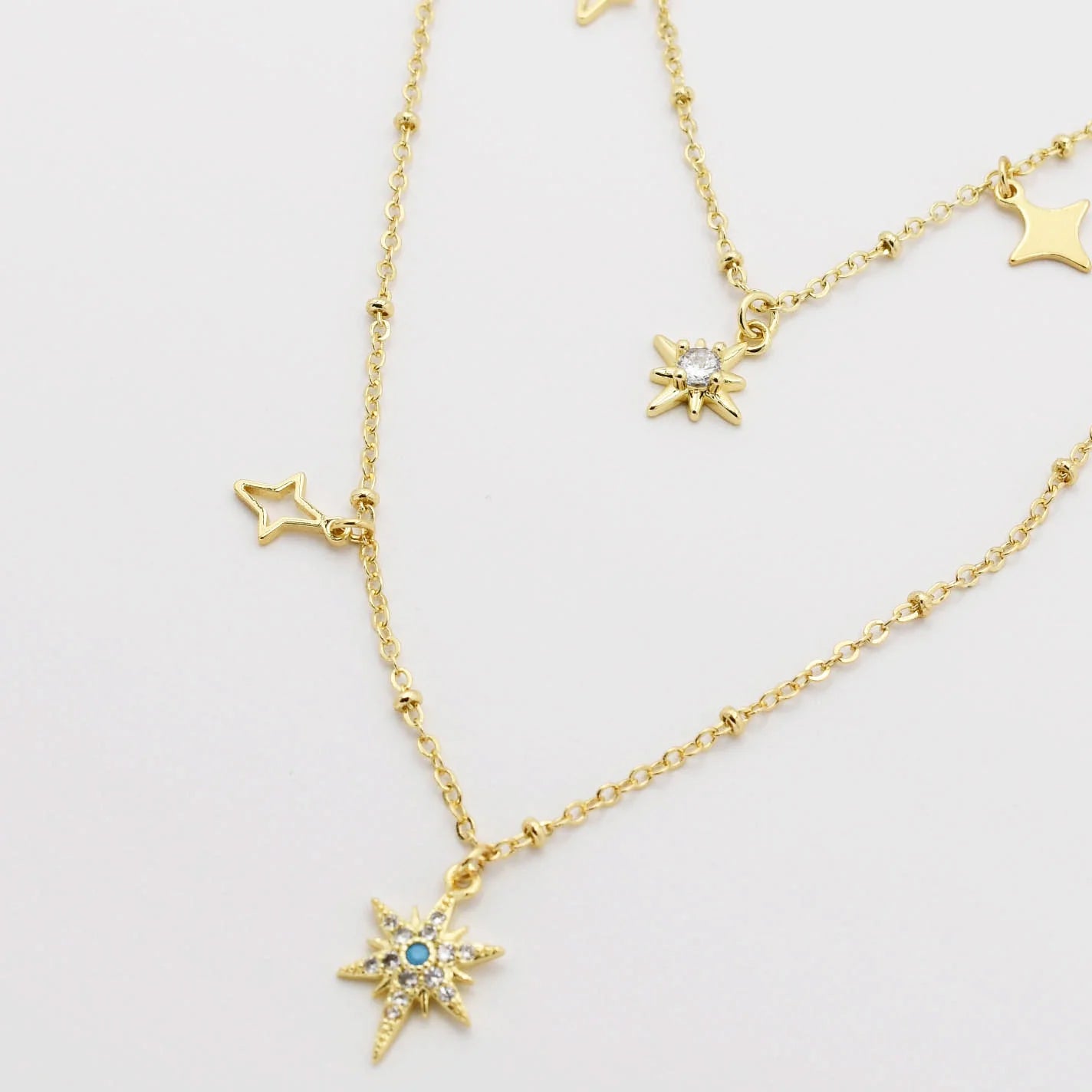 The STEAL Multi Stars Necklace