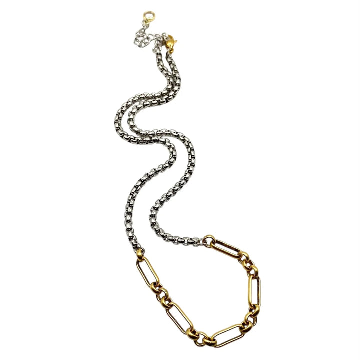 The Mixed Clip Necklace