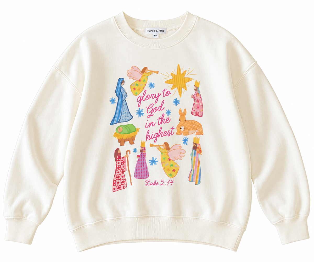 P&P Glory to God in the Highest Sweatshirt
