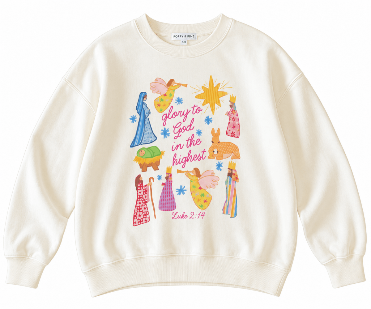 P&P Glory to God in the Highest Sweatshirt