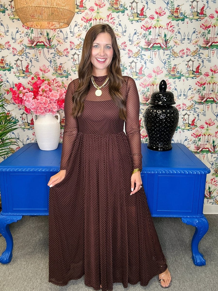 The Dot Mesh Maxi- AS