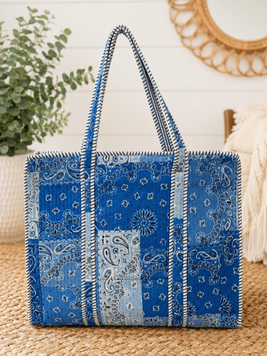 The Blue On Blue Tote