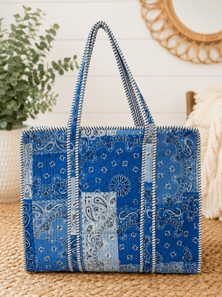 The Blue On Blue Tote