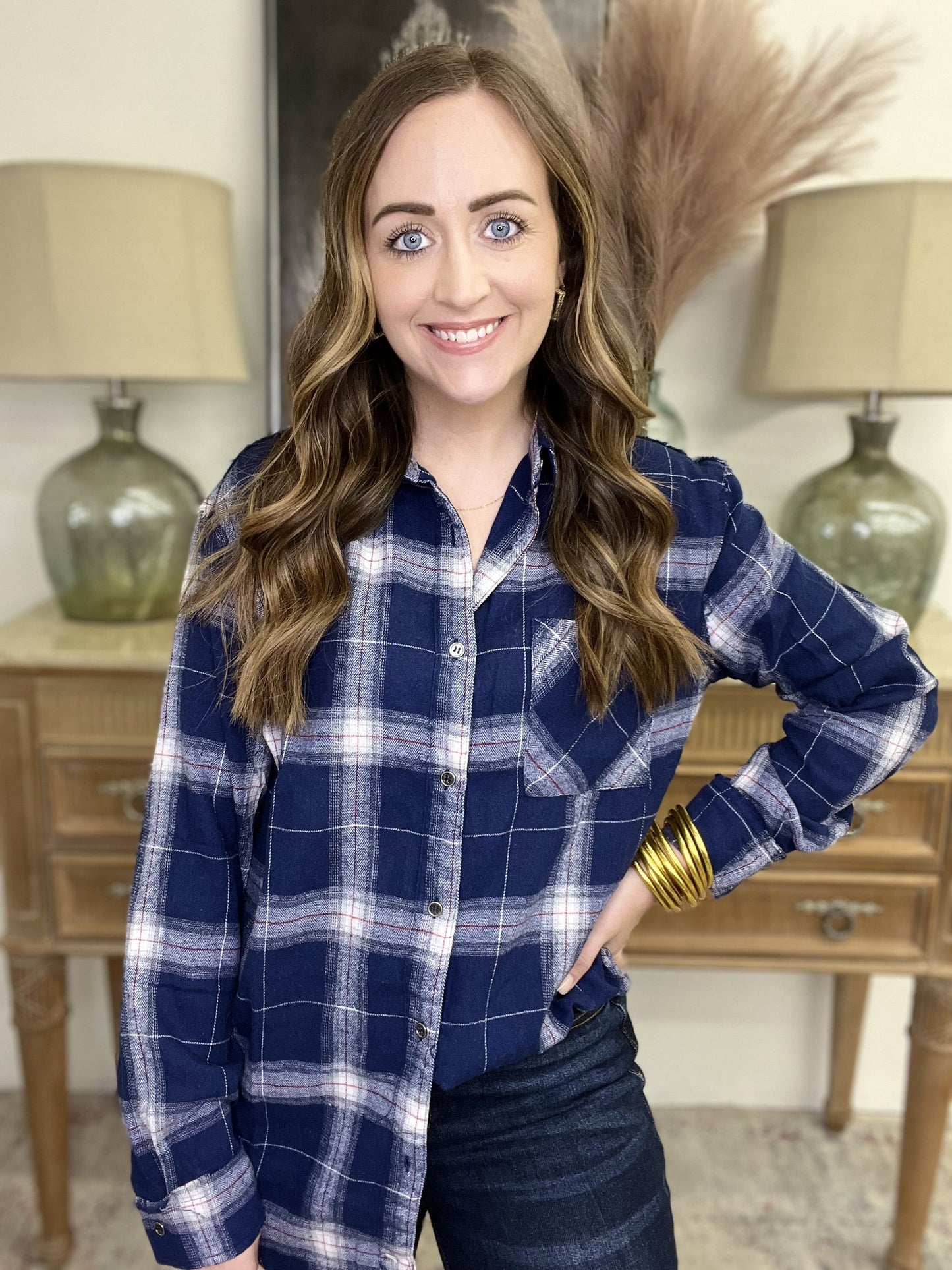 The Boyfriend Button Down-4 Colors