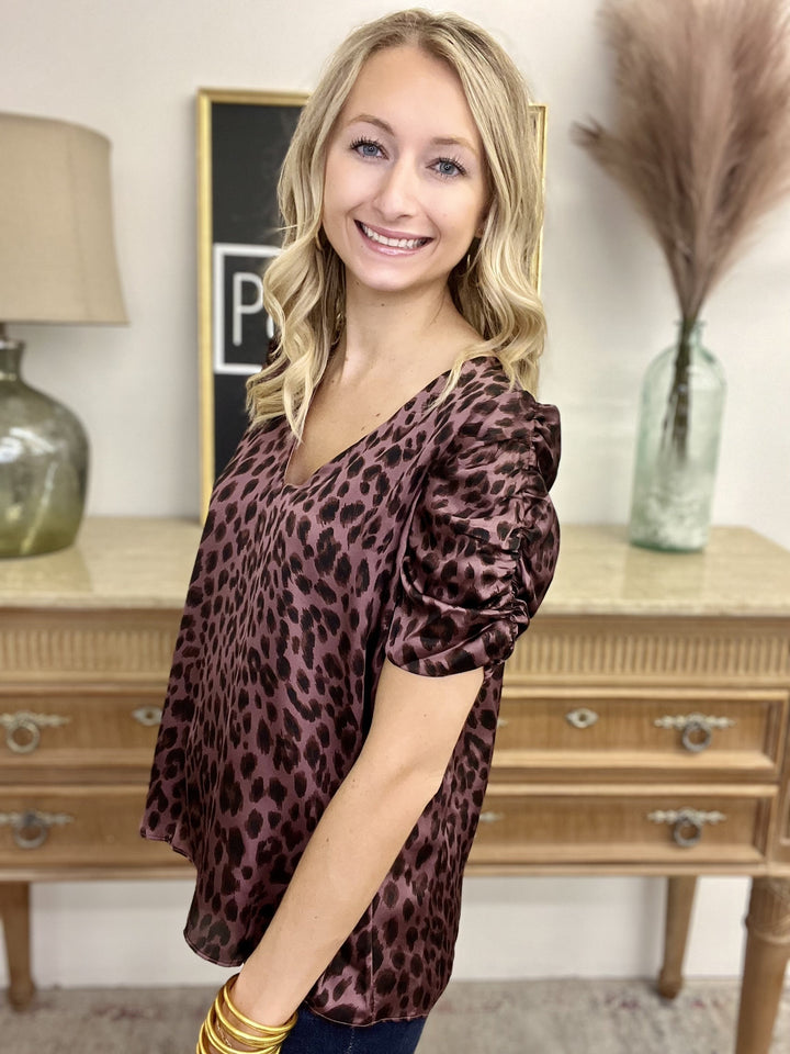 The X Factor Ruched Top - AS