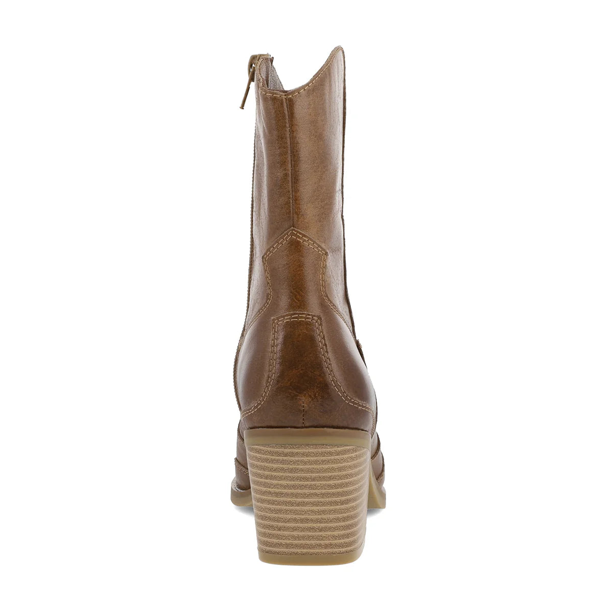 The Clorinda Booties in Tan