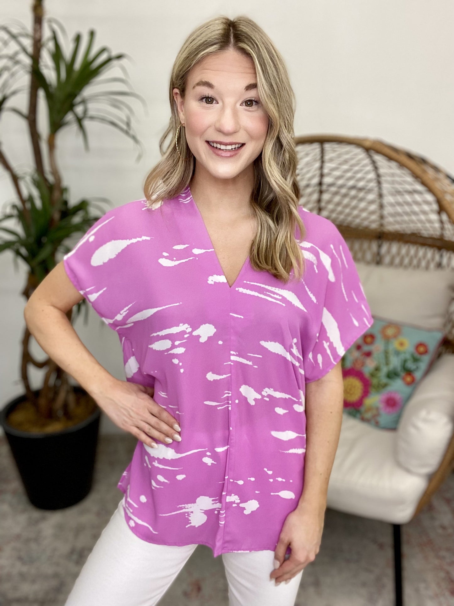 The Bleached Orchid V Top