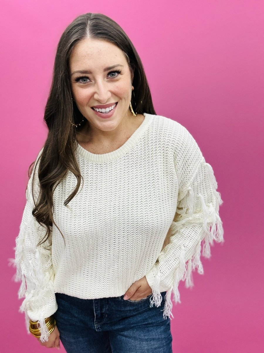 The Fringe Sweater-2 Colors