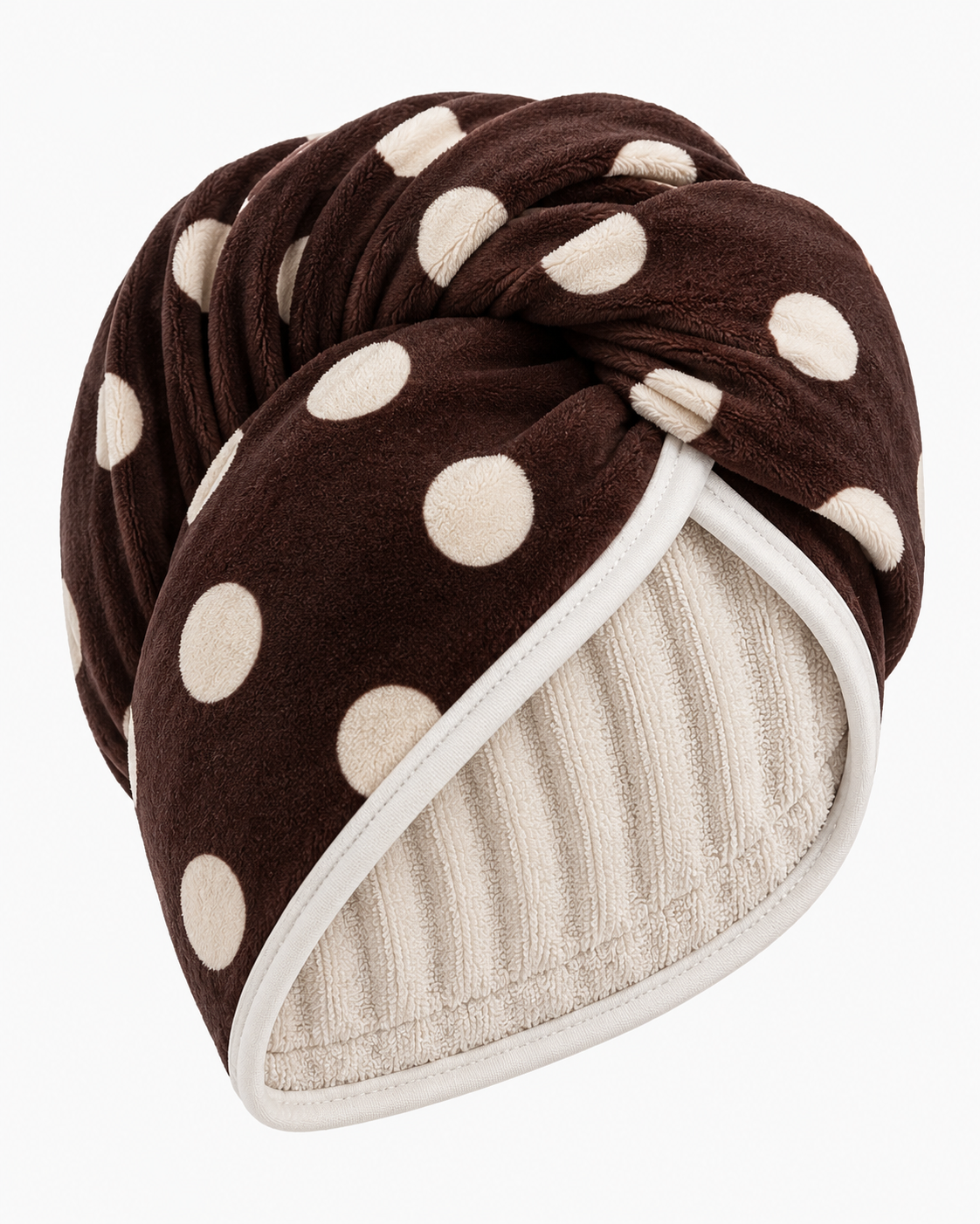 The Buckley Polka Dot Hair Towel Wrap-10 Colors