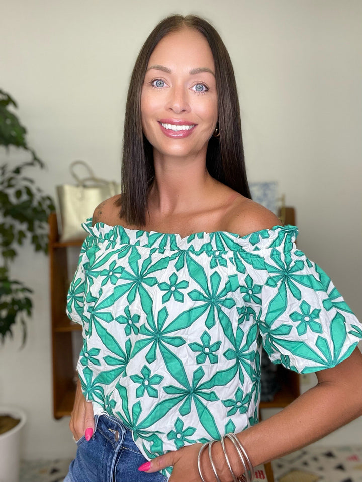 The Green Landry Top