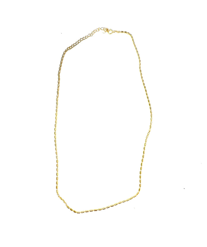 The Halston Dainty Tube Chain
