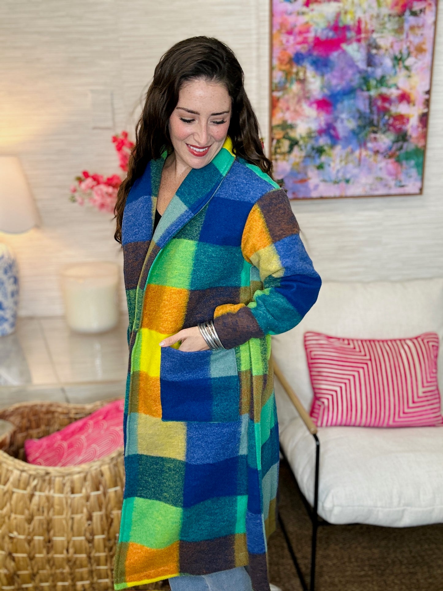 The Cobalt Crush Coat