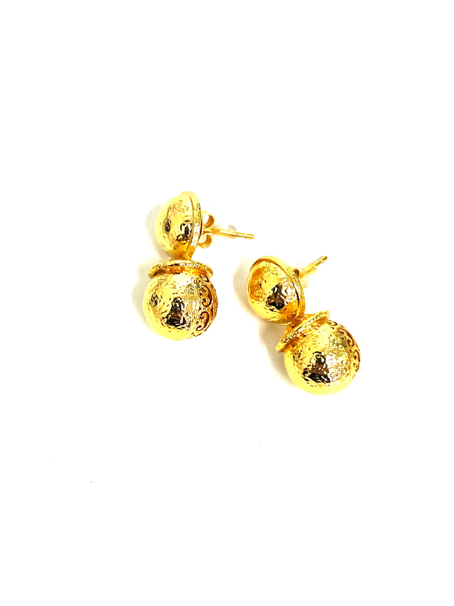 The Magic Spotted Ball Earrings