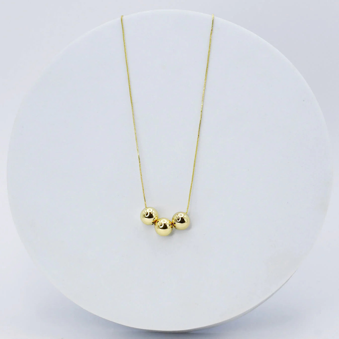 The STEAL Triple Fireball Necklace