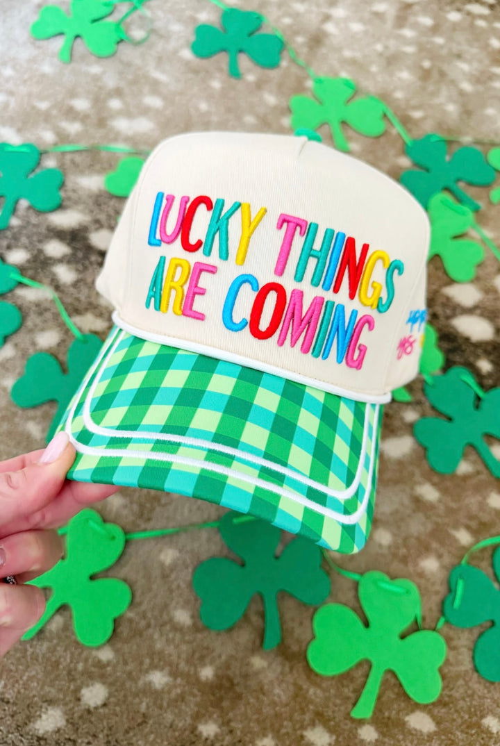 Lucky Things Are Coming Hat