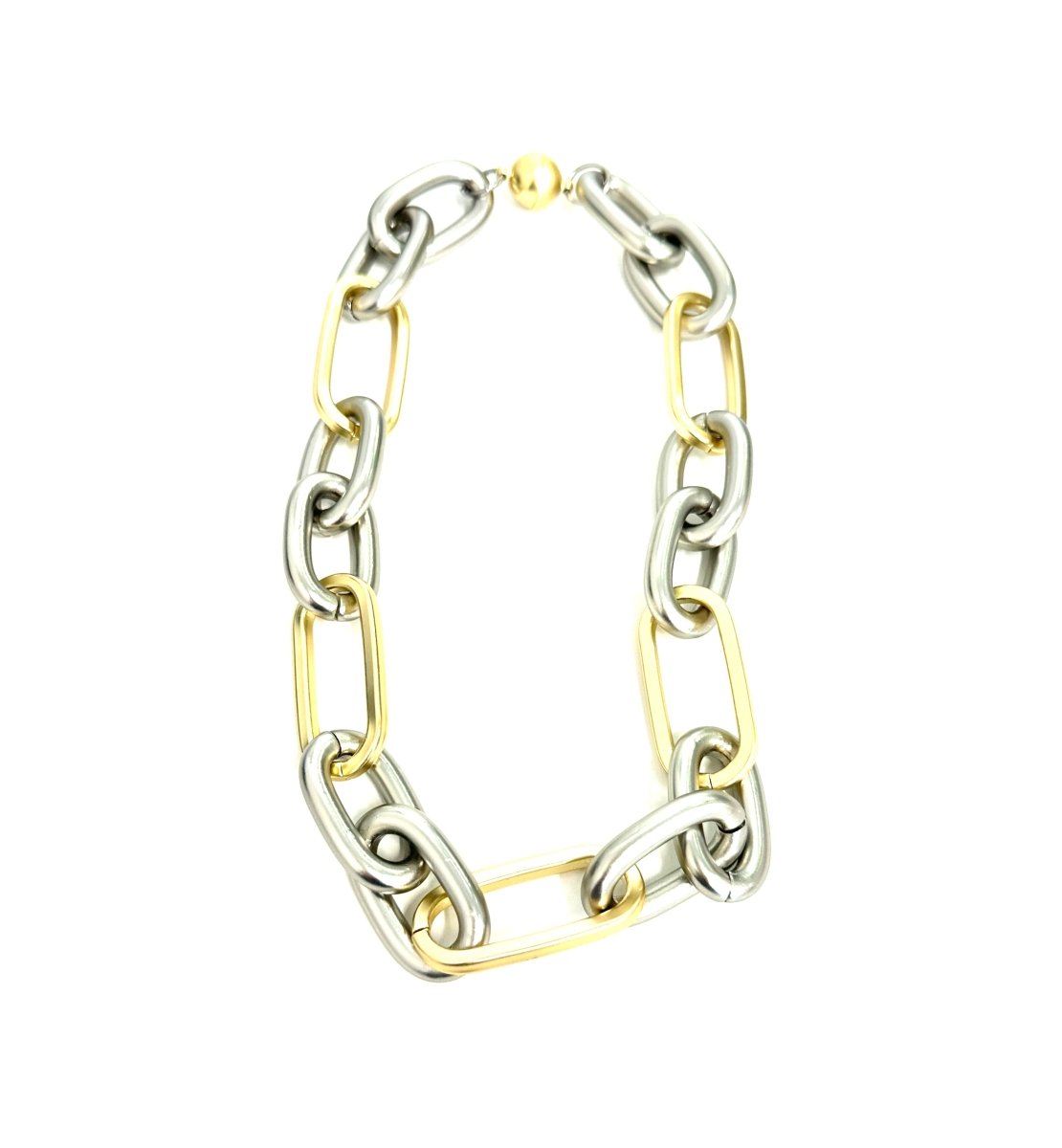 The Magic Two Tone Link Necklace