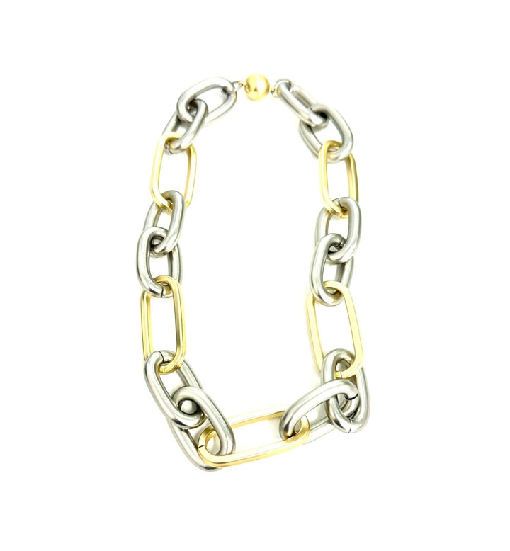 The Magic Two Tone Link Necklace